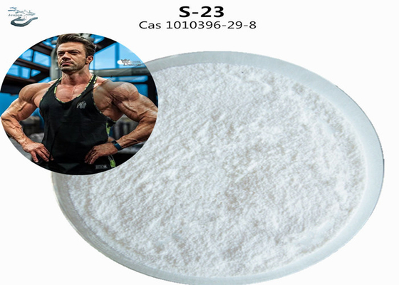 خام HPLC S23 پودر ورزشگاه CAS 1010396-29-8 Sarm S-23 مکمل برای ساخت عضلات