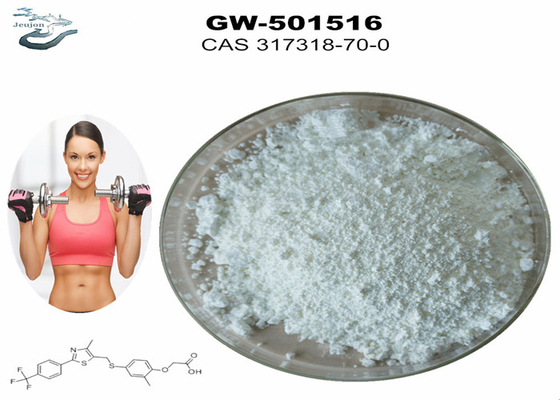 پودر ورزشگاه رشد عضلانی Sarm Gw 501516 Cardarine CAS 317318-70-0