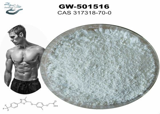 پودر SARMS خالص کاهش چربی GW501516 CAS 317318-70-0 پودر ورزشگاه GW501516